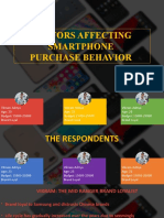 Factors Affecting Smartphone Purchase Behavior