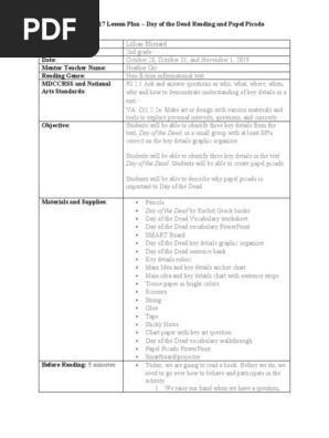 eled 302 317 lesson plan reading