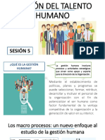 Sesión 5 Gestión Humana PDF