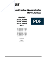 Powersynchro Transmission Parts Manual: Models