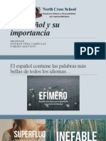 El español y su importancia - Electivo 3 ° Medio.pptx