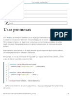 Usar Promesas - JavaScript - MDN