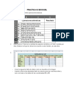 Practica de Excel Operaciones Excel 02