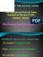 Past Simple Passive Voice