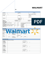 Walmart Solicitud de Empleo