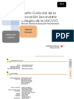 Diseño Curricular UNCuyo-Cs.sociales