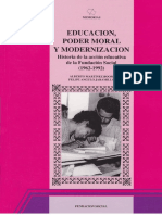 Educación, poder moral y modernización (1962-1992)  