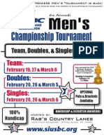 Staten Island USBC Men's Championship Tournament Application Bundle
