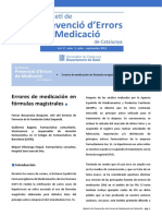 Errores de Medicación en Formulas Magistrales PDF