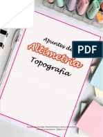 Apuntes de Altimetria Topografia 1 Downloable PDF