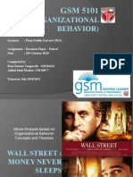 Reaction Paper-Wall Street