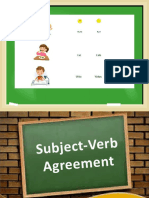 L1 Subject-Verb Agreement 1 Grade 7