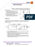 Física II: Resolución de Problemas de Capítulo 5 sobre Circuitos Eléctricos