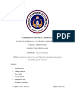 Economía de La Innovación y Sus 5 Mercados PDF