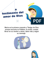 María Testimonio Del Amor de Dios