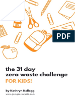 The 31 Day Zero Waste Challenge: For Kids!