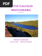 Active Calculus Multivariable (2018 Ed.)