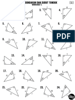 [Worksheet] Sudut Dongakan dan Sudut Tunduk (Form 4)