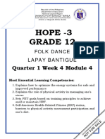 Hope - 3 Grade 12: Quarter 1 Week 4 Module 4