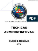 Técnicas Administrativas em Escritório