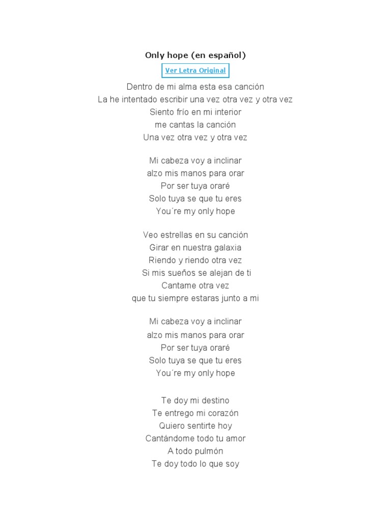 Letra de 
