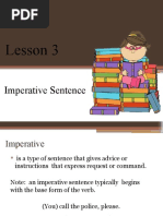 Imperative Sentence