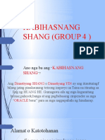 Kabihasnang Shang (Group 4)