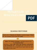 Pengetahuan Makanan Minuman