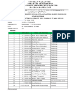 Absensi Dan Dokumentasi Pembacaan Mutmainna Radiologi