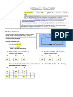 Actividad 1 - Fisica IVto Medio - Junio