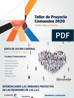 Taller de Proyecto Comunales - 2020 Pueblo Viejo y Tasajera PDF