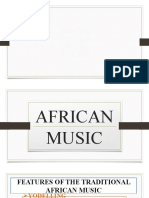 African Music and Latin American Music