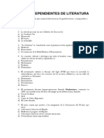 ITEMES INDEPENDIENTES DE LITERATURA PDF. P.N