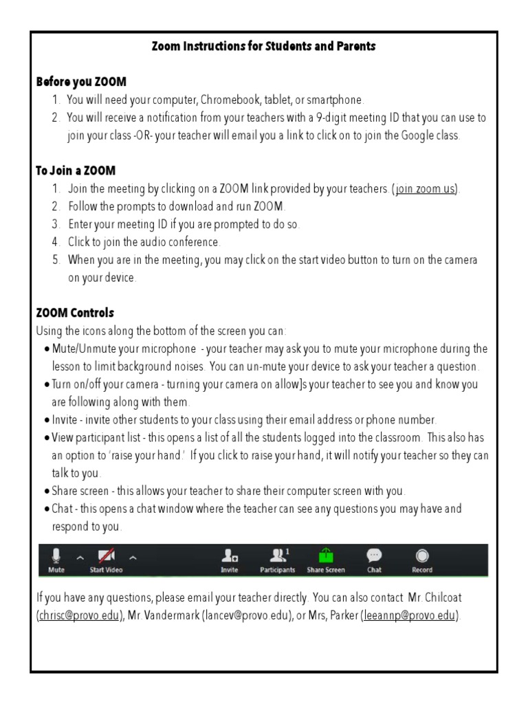 Zoom Instructions Eng PDF