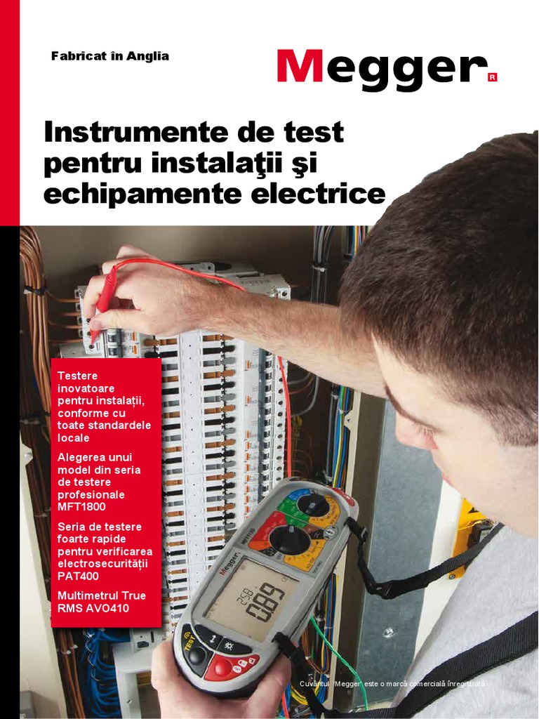 Megger-Catalog PDF | PDF