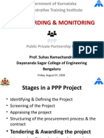 PPP Awarding & Monitoring Stages