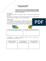 Clase 05 de Agosto - Comparar Carac. de Los Personajes 4to Básico