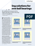 New Sealing Solutions For Deep Groove Ball Bearings