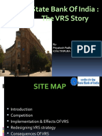 State Bank of India: The VRS Story: By: Priyatosh Padhan Icfai Tripura