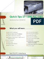 Tips PLC s7-1200