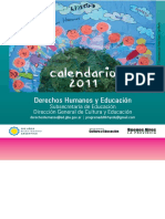 Calendario DDHH 2011