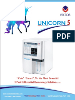 UNICORN 5: Compact 5-Part Hematology Analyzer