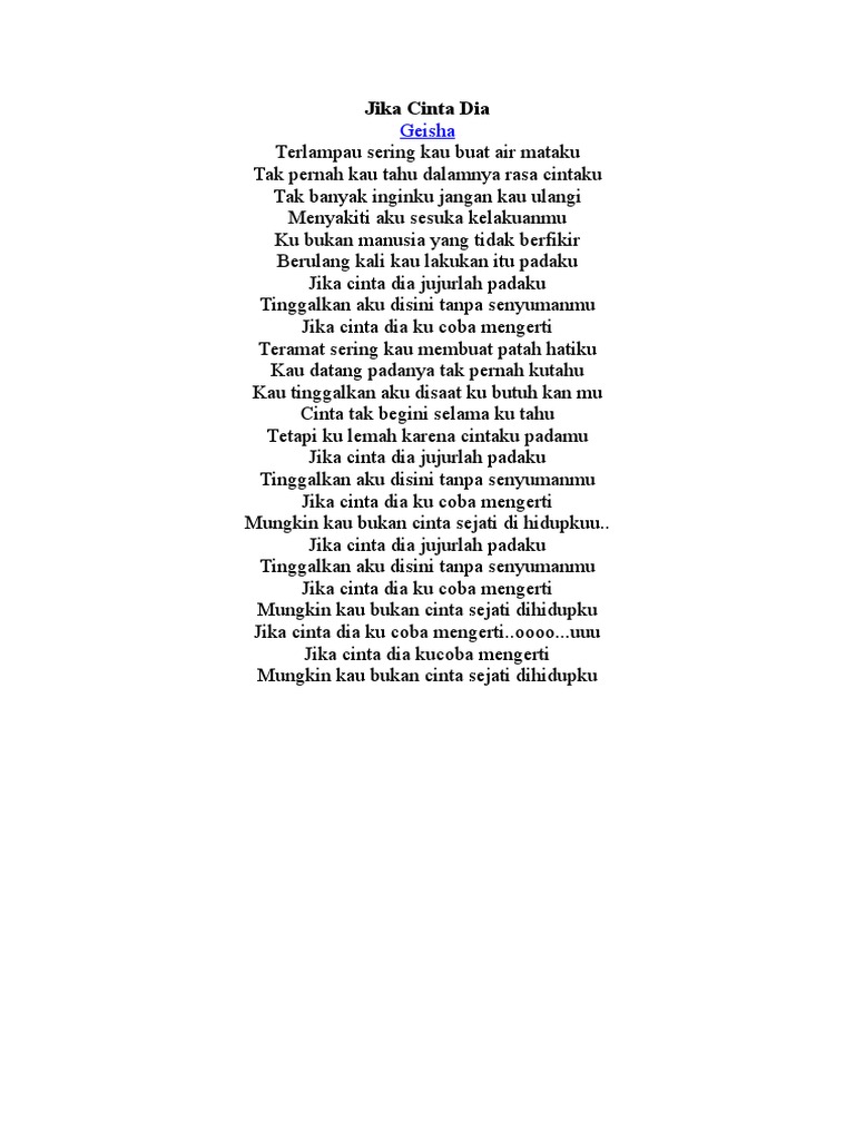 Lirik Lagu Band Pku Pdf
