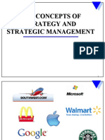 The Concepts of Strategy and Strategic Management