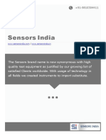 Sensor's Brochure