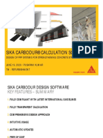 Sika Carbodur Software Presentation