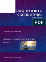 How To Write A Good Story