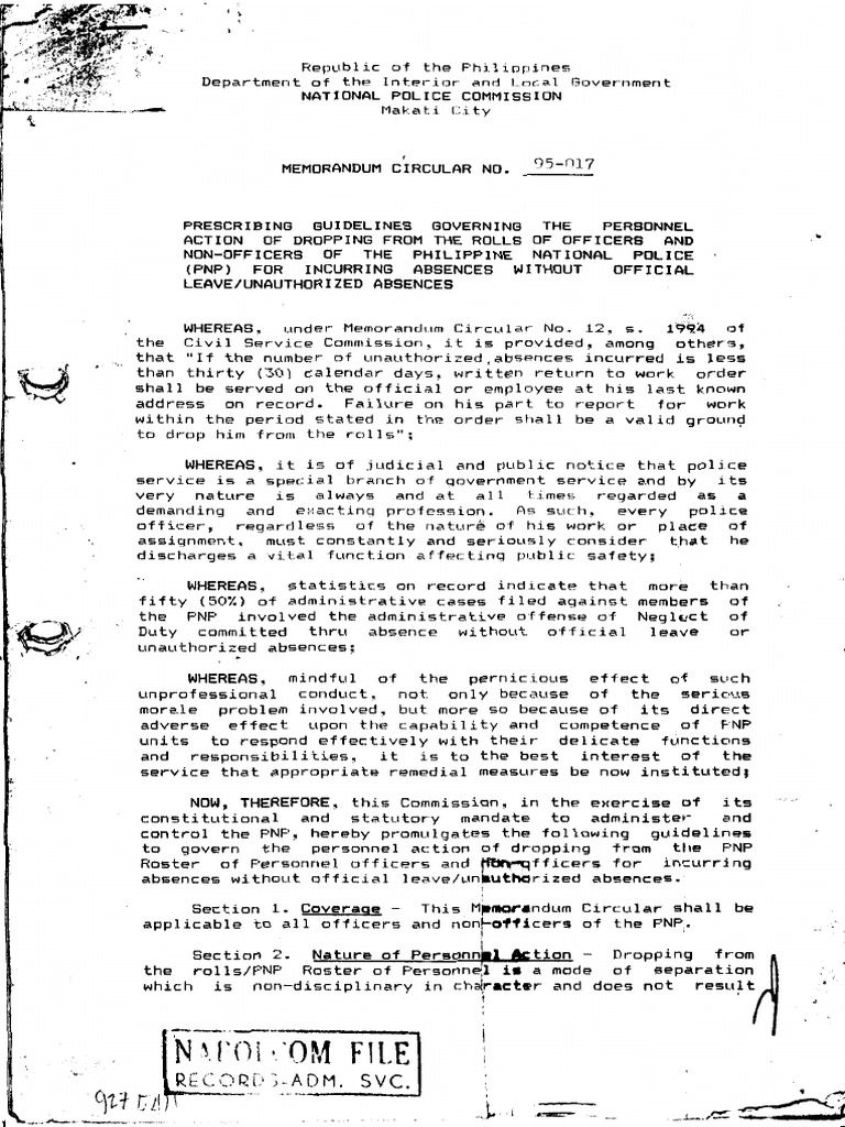 MC 95-017 PDF | PDF