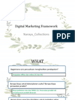 Digital Marketing Framework - Template