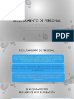 RECLUTAMIENTO DE PERSONAL